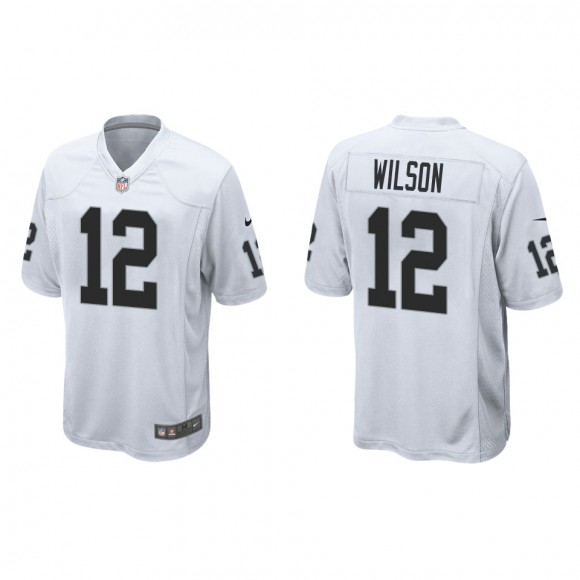 Men's Las Vegas Raiders Albert Wilson White Game Jersey