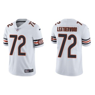 Men's Chicago Bears Alex Leatherwood White Vapor Limited Jersey