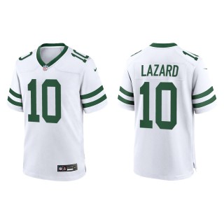 Allen Lazard Jets White Legacy Game Jersey