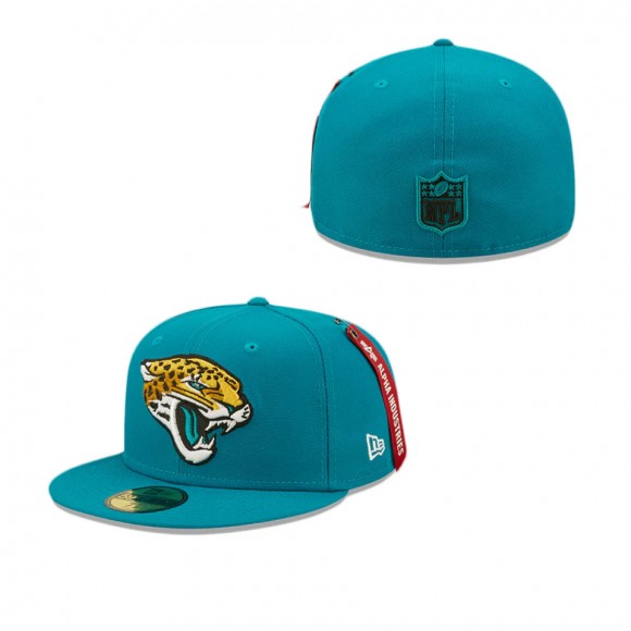 Alpha Industries X Jacksonville Jaguars 59FIFTY Fitted Hat