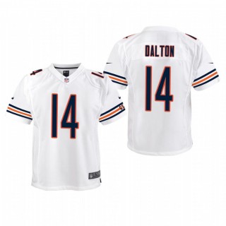 Youth Chicago Bears Andy Dalton Game Jersey - White