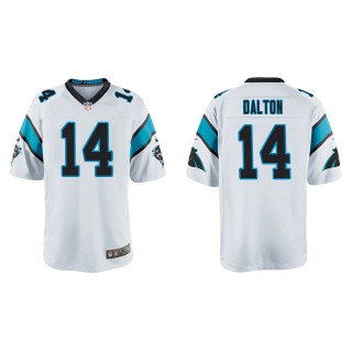 Youth Panthers Andy Dalton White Game Jersey
