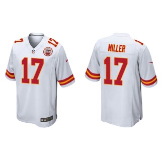 Men's Anthony Miller Chiefs White Game Jersey