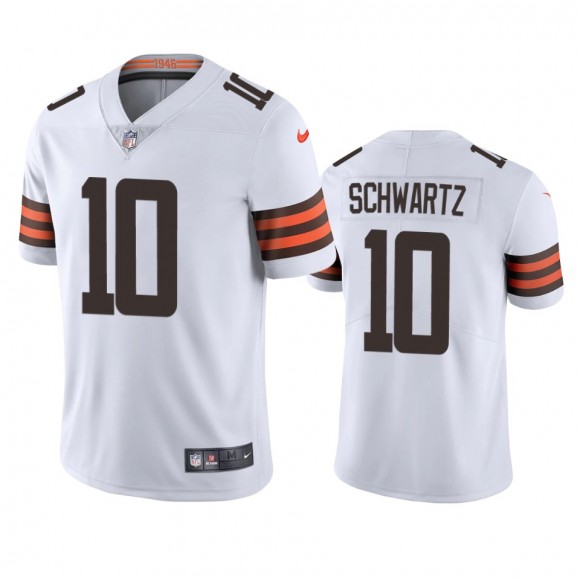 Anthony Schwartz Cleveland Browns White Vapor Limited Jersey