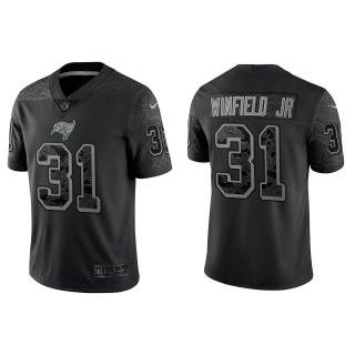 Antoine Winfield Jr. Tampa Bay Buccaneers Black Reflective Limited Jersey