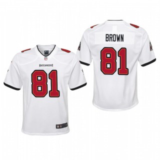 Youth Tampa Bay Buccaneers Antonio Brown Game Jersey - White