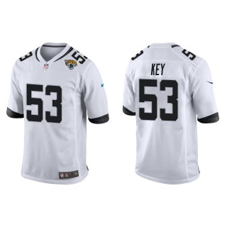 Men's Jacksonville Jaguars Arden Key White Game Jersey