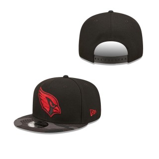 Men's Arizona Cardinals Black Camo Vize 9FIFTY Snapback Hat