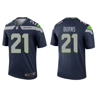 Men's Seattle Seahawks Artie Burns Navy Legend Jersey