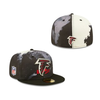 Atlanta Falcons 2022 Sideline Ink Dye 59FIFTY Fitted Hat