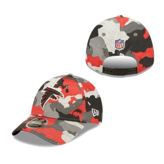 Men's Atlanta Falcons Camo 2022 NFL Training Camp Official 9FORTY Adjustable Hat