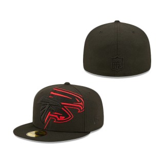Atlanta Falcons Logo Feature 59FIFTY Fitted Hat