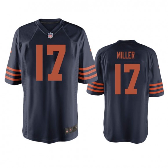 Chicago Bears Anthony Miller Navy Throwback Game Jersey