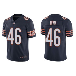 Men's Chicago Bears Bruce Irvin Navy Vapor Limited Jersey