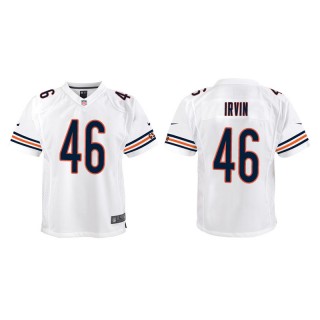 Youth Chicago Bears Bruce Irvin White Game Jersey