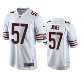 Chicago Bears Christian Jones White Game Jersey