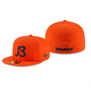 Chicago Bears Orange Omaha 59FIFTY Hat