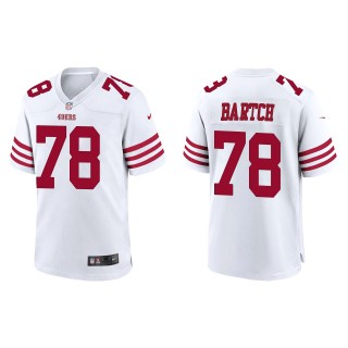 49ers Ben Bartch White Game Jersey