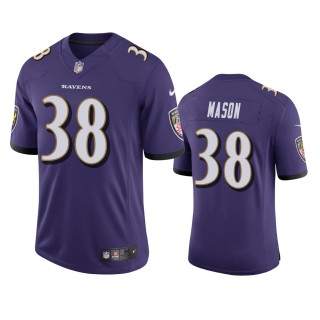 Ben Mason Baltimore Ravens Purple Vapor Limited Jersey