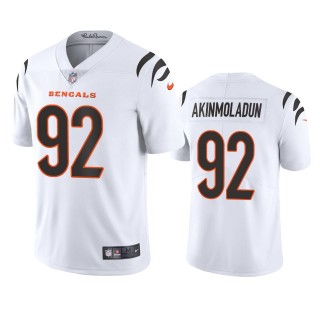 Cincinnati Bengals Freedom Akinmoladun White 2021 Vapor Limited Jersey - Men's