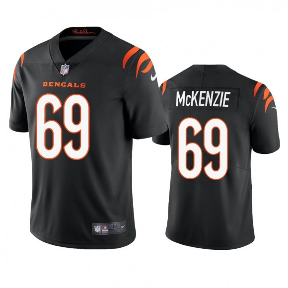 Cincinnati Bengals Kahlil McKenzie Black 2021 Vapor Limited Jersey - Men's