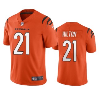 Cincinnati Bengals Mike Hilton Orange Vapor Limited Jersey