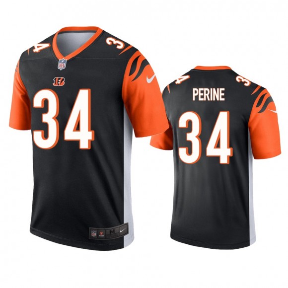 Cincinnati Bengals Samaje Perine Black Legend Jersey - Men's