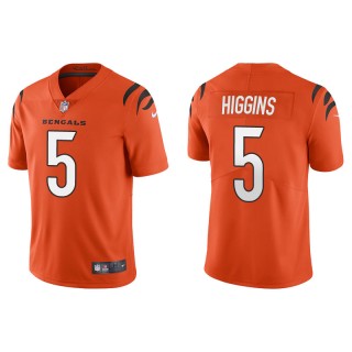 Men's Bengals Tee Higgins Orange Vapor Limited Jersey