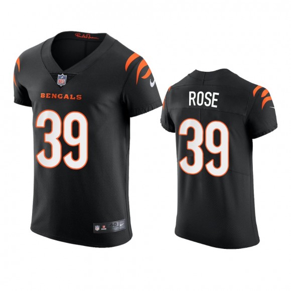 Cincinnati Bengals Winston Rose Black 2021 Vapor Elite Jersey - Men's