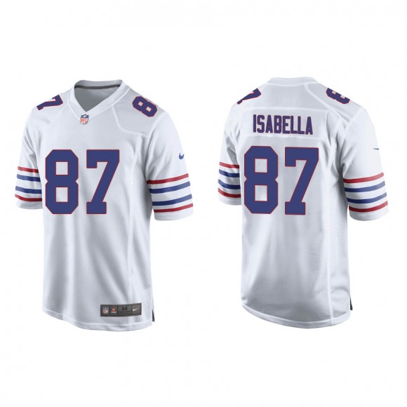 Andy Isabella Bills White Alternate Game Jersey