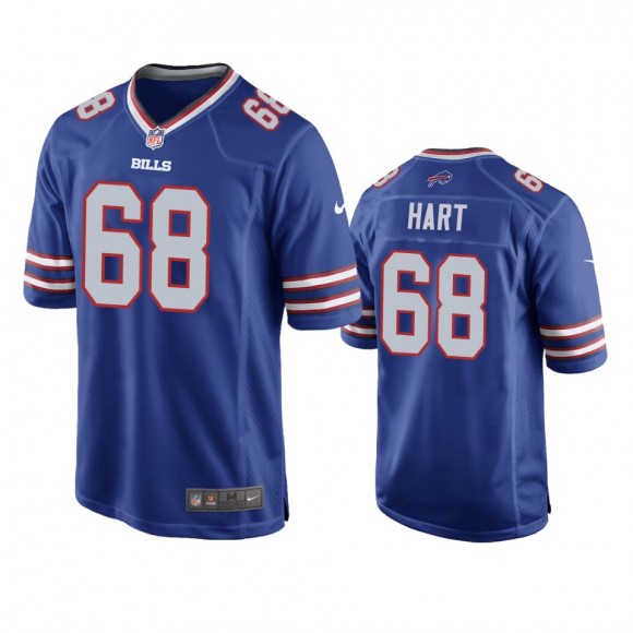 Buffalo Bills Bobby Hart Royal Game Jersey