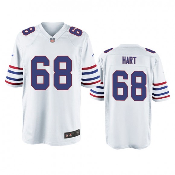 Buffalo Bills Bobby Hart White Alternate Game Jersey
