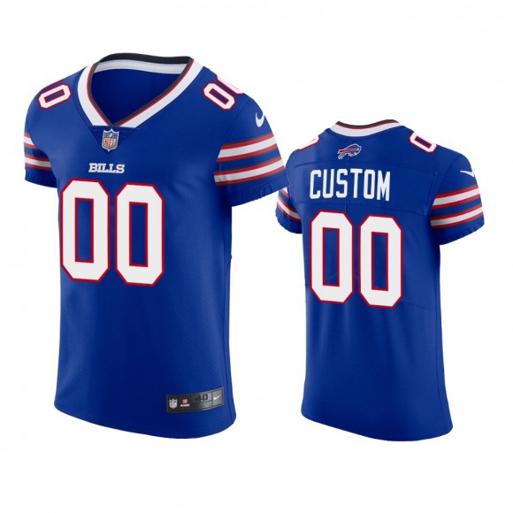 Buffalo Bills Custom Royal Vapor Elite Jersey - Men's