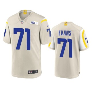 Los Angeles Rams Bobby Evans Bone Game Jersey