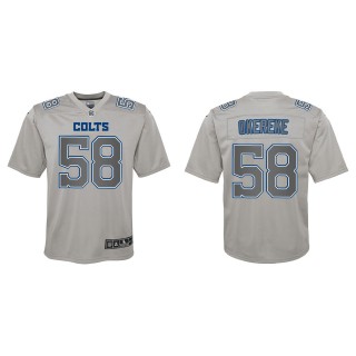 Bobby Okereke Youth Indianapolis Colts Gray Atmosphere Game Jersey