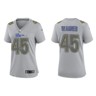 Bobby Wagner Women's Los Angeles Rams Gray Atmosphere Fashion Game Jersey