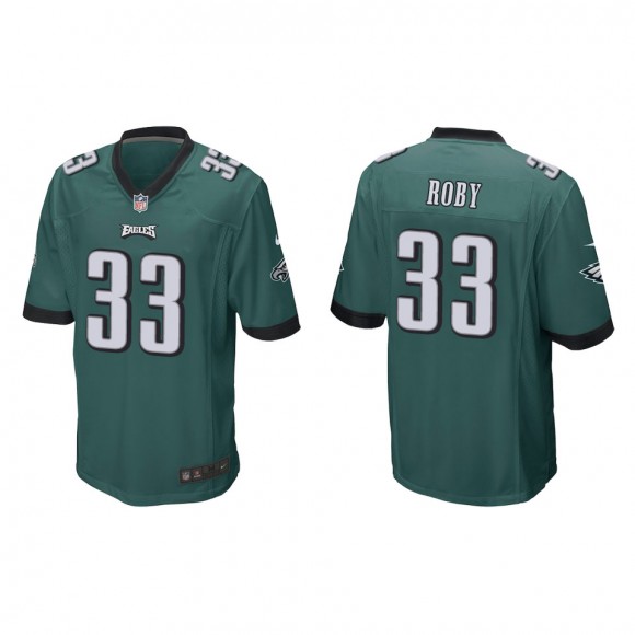 Bradley Roby Philadelphia Eagles Green Game Jersey