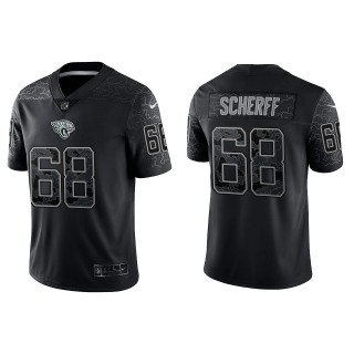 Brandon Scherff Jacksonville Jaguars Black Reflective Limited Jersey