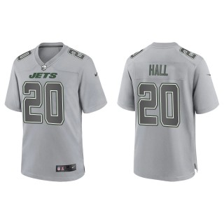 Breece Hall Men's New York Jets Gray Atmosphere Fashion Game Jersey