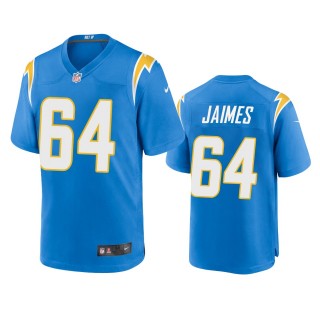 Los Angeles Chargers Brenden Jaimes Powder Blue Game Jersey
