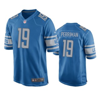Detroit Lions Breshad Perriman Blue Game Jersey