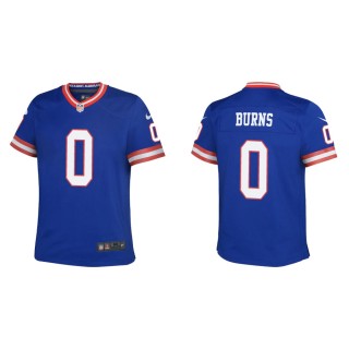 Youth Brian Burns Giants Royal Classic Game Jersey