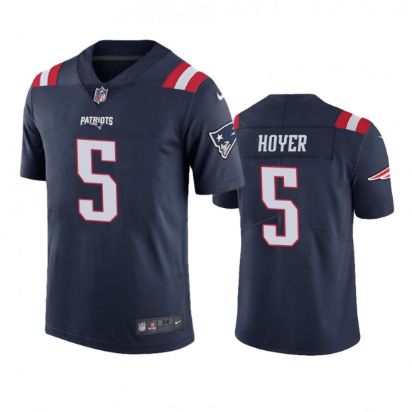 Color Rush Limited New England Patriots Brian Hoyer Navy Jersey