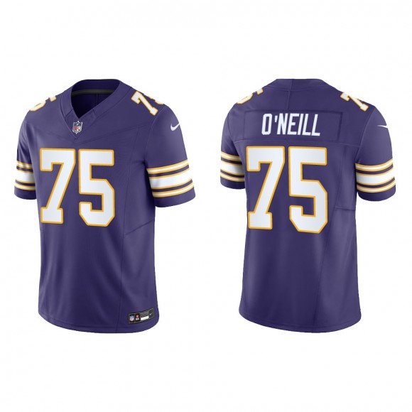 Brian O'neill Minnesota Vikings Purple Classic Vapor F.U.S.E. Limited Jersey