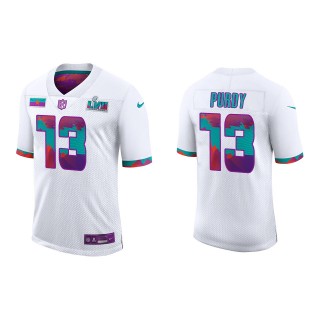 Brock Purdy Super Bowl LVII Nike White Limited Jersey