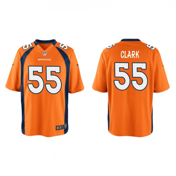 Youth Frank Clark Broncos Orange Game Jersey