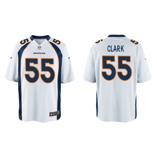 Youth Frank Clark Broncos White Game Jersey