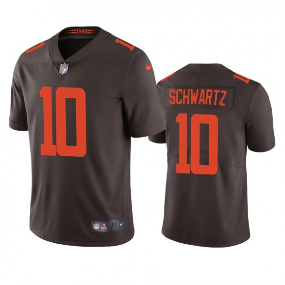 Cleveland Browns Anthony Schwartz Brown Vapor Limited Jersey