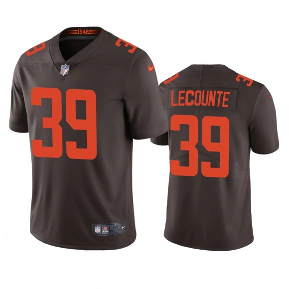 Cleveland Browns Richard LeCounte Brown Vapor Limited Jersey