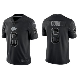 Bryan Cook Kansas City Chiefs Black Reflective Limited Jersey